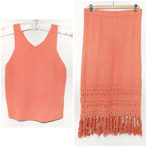 Rails Ally Tank & Kaja Skirt Set In Persimmon - Picture 16 of 16